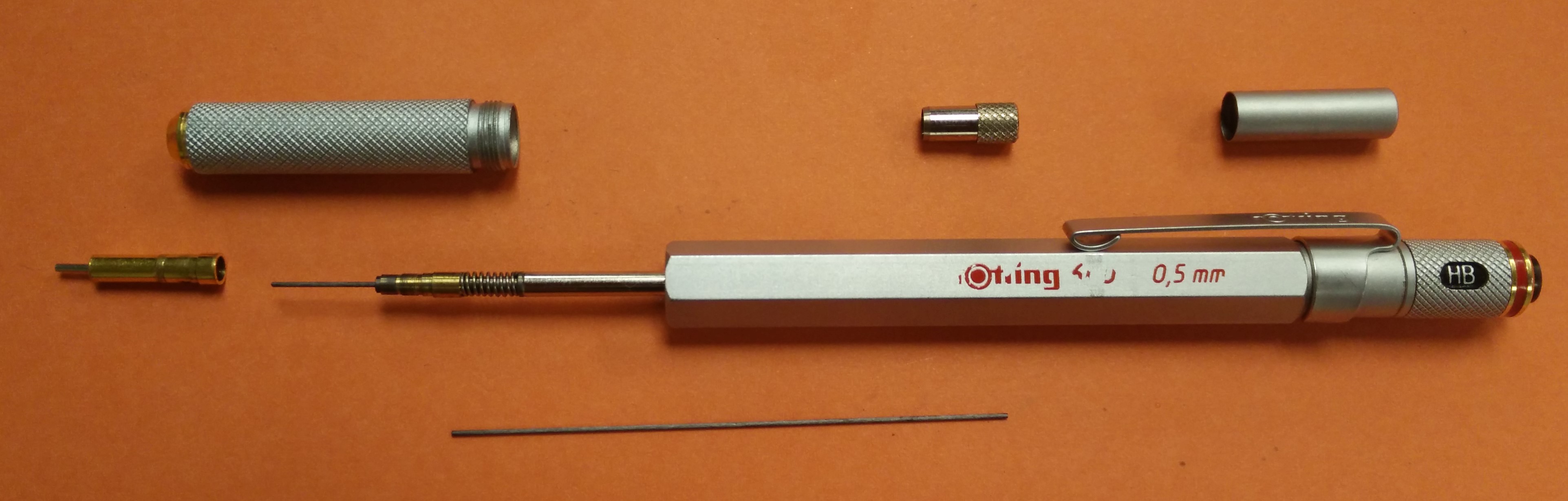 rOtring 600 Gold 0.5mm Review – Frozen Pocket